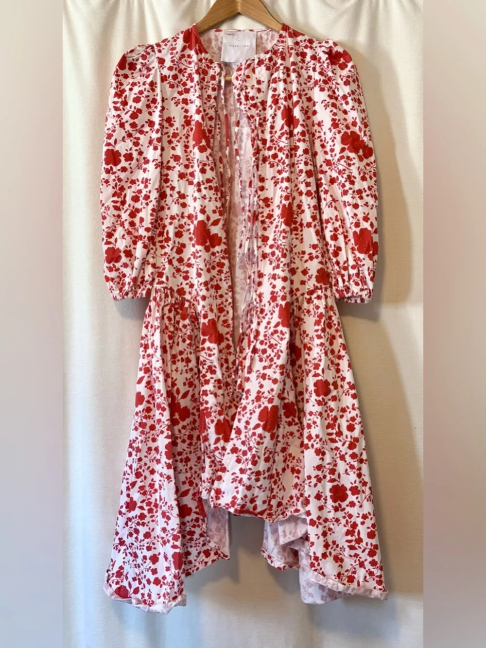 Anthropologie Naya Rae Anni Tie Front Dress size 6 - Picture 5 of 9